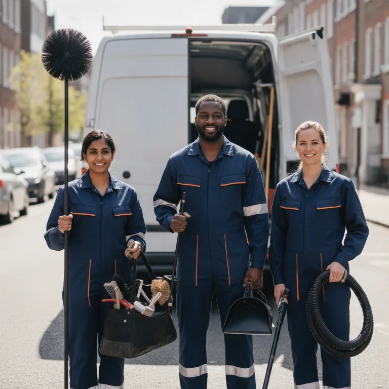 Chimney Sweep team in San Bernardino